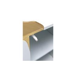 Cracked Credenza Oro Bianco