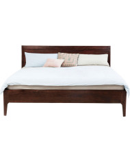 Letto in legno Brooklyn  Noce