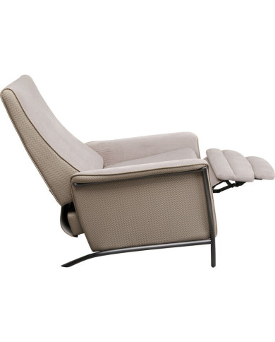 Poltrona Relax Velluto Blu