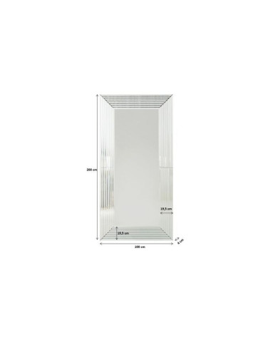 Specchio Linea 100x200