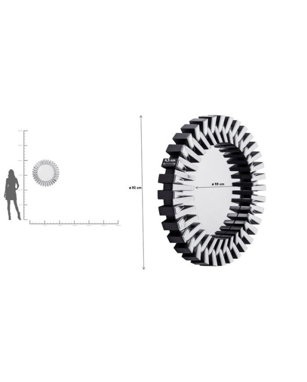 Specchio Sprocket ø92