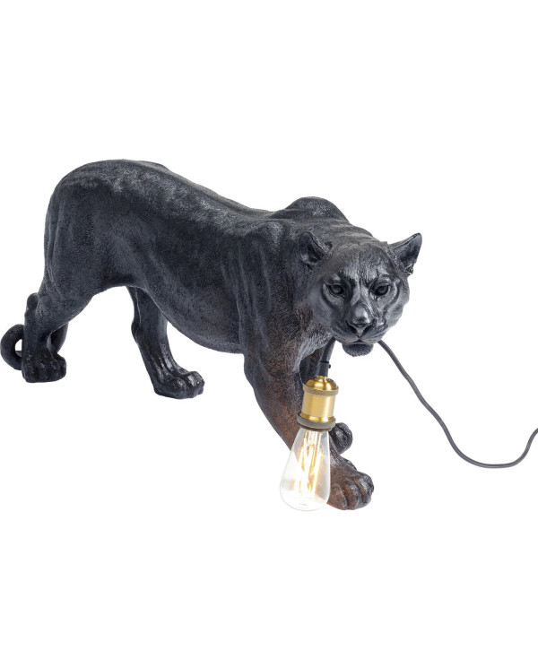 Lampada da pavimento Animal Bagheera 40cm