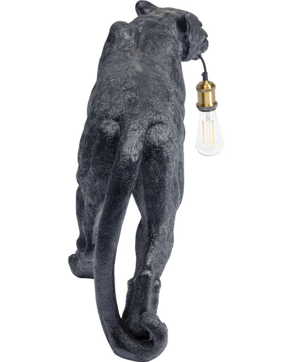 Lampada da pavimento Animal Bagheera 40cm