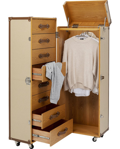 Armadio baule Venezia crema