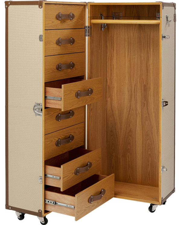 Armadio baule Venezia crema