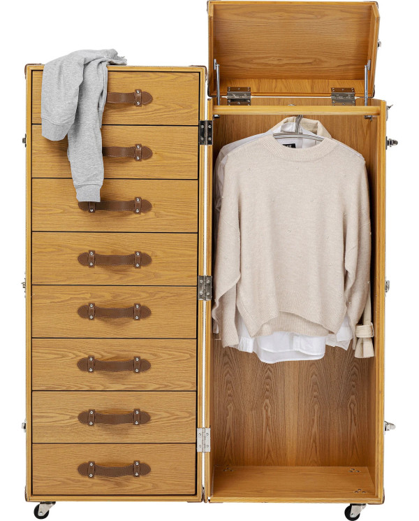 Armadio baule Venezia crema