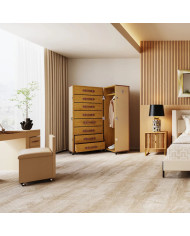 Armadio baule Venezia crema
