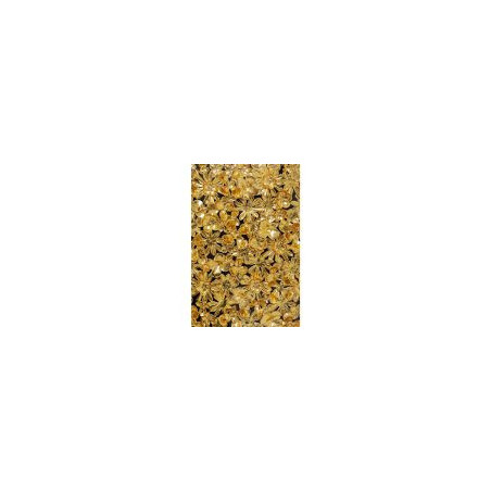 Gold Flower Cornice decorativa
