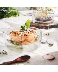 Thermic Glass Set 2 Tegamini Con Manico
